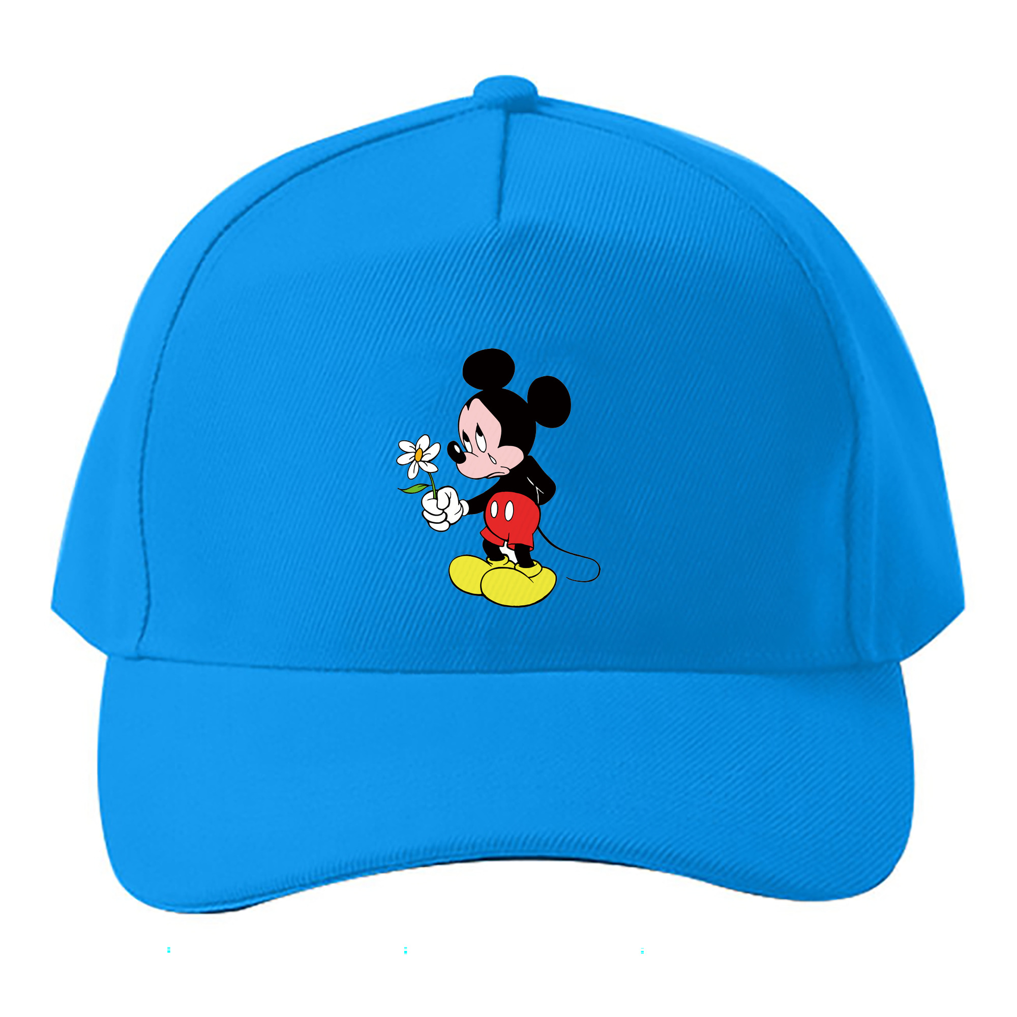 （画像用） ミッキーマウス Mickey Mouse ベースボールキャップ 綿100％ 男女兼用 帽子 スポーツ